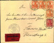 1920, Eilbrief Mit Germania-Aufbrauch Ab LUDWIGSBURG - Autres & Non Classés