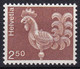 Zumstein 542x / Michel 1057x - Weisses Papier Ohne Leuchtstoff, Violett Gefasert, Postfrisch/**/MNH - Variétés