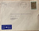 ICELAND 1963, AIRMAIL COVER TO DENMARK,WORRIER ON HORSE ,WOODCARVING,STAMP ,REY KJAVIK CANCELLATION - Brieven En Documenten