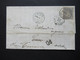 Schweiz 1870 Sitzende Helvetia Nr.33 EF PD Brief Geneve - Paris Und Weitergeleitet Nach Tournon / Suisse AMB Marseille - Covers & Documents