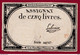 France 1 Assignat De 5 Livres Du 10 Brumaire De L 'An 2 ---Sign --Labrosse Dans L 'état - Assignats