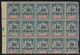 TAHITI 1903 "10 Centimes" Overprint On 15c. Allegorie Block Of 15 Unmounted Mint FRZ.OZEANIEN - Tahití