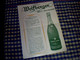 Publicitè Vieux Papier Autour Du Vin Crémant D'Alsace Brut Wolfberger André Kieny à Eguisheim Tract Avec Recette - Advertising