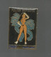 Pin's , PIN UP , FOLIES BERGERE , Paris ,Paris-night , 2 Scans , Frais Fr 1.75 E - Pin-ups