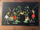 AFRIQUE - 2 Gouaches Originales Année 1950 Sur Papier Canson Signé DEMOBA - Tempere