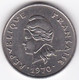 Nouvelle-Calédonie. 10 Francs 1970. En Nickel - Nieuw-Caledonië