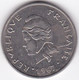 Polynésie Française. 20 Francs 1967, En Nickel - Frans-Polynesië