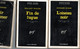 3 Romans  Serie Noire  - Editions Gallimard  N: 1370 1382 Et 1401 Titres Divers Des Années 1970/71 - Novelas Negras