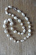 Vintage - Collier Années 1950 Style Grace Kelly Perles Fines Baroques Nacrées Fantaisie - Halsketten
