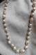 Vintage - Collier Années 1950 Style Grace Kelly Perles Fines Baroques Nacrées Fantaisie - Halsketten