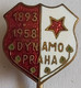 Dynamo Praha Czech Republic football Soccer Club Fussball Calcio Futbol Futebol PINS BADGES A4/4 - Football