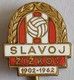 Slavoj Žižkov Czech Republic football Soccer Club Fussball Calcio Futbol Futebol PINS BADGES A4/4 - Football