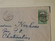 France Colonies Françaises Oubangui 1923 Lettre De Fort Lamy Tchad Pour Chateaulin (29) Avec Passage Par Brazzaville Dos - Cartas & Documentos