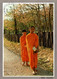 CPM - BOUDDHISME - THAÏLANDE - Moines Bouddhistes   ... - Buddismo