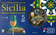 ITALIA 2021 MONETA FDC 5 EURO SICILIA PASSITO E CANNOLO SICILIANO COINCARD IPZS - Sammlungen