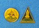 2 PIN'S //  ** NASA SPACE SHUTTLE / SHEPARD MERCURY FREEDOM 7 ** - Space