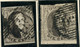 BELGIQUE - COB 6 - 2 EXEMPLAIRES PAPIER COTELE HORIZONTAL 1 MARGE + 4 TIMBRES DIVERS OBLITERES - Other & Unclassified