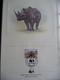 Delcampe - (WWF) REPUBIQUE CETRAL AFRICA  - 1983  * WWF * BLACK RHINO *  Official Proof Edition Set - Collections, Lots & Series