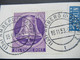 Delcampe - Berlin Freiheitsglocke Briefstücke Oberrand / Nr.84 Eckrand / 1x Formnummer Nr.101 / Nr.104 Senkr. Paar Vom Unterrand - Used Stamps