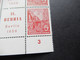 DDR **  II. Debria Zusammendruck 10er Einheit Mit Druckvermerk / DV - Unused Stamps