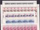 1959 Italia Italy Repubblica INDIPENDENZA INDEPENDENCE 50 Serie Di 5v. MNH** In Foglio Sheet - Hojas Completas