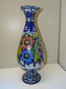 *JOLI ANCIEN GRAND VASE CERAMIQUE COLOREE PORTUGAL ALCOBACA DECO COLLECTION E - Altri & Non Classificati