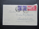 Ägypten 5.3.1948 Luftpost Nach Frankfurt Marken Mit Stempel Field Post Office 174 / GB Army - Lettres & Documents