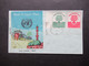 Pakistan 1960 World Refugee Year FDC / Cover Marke Mit Bogenrand Links Stempel Chittagong - Pakistan