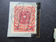Österreich 1920 / 21 Wappen 5 Briefstücke Alle Mit Perfin / Firmenlochung! Gestempelt Wien - Used Stamps