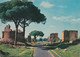 Italien - Rom - Via Appia - Street  With Cars - Fiat - Nice Stamp - Parken & Tuinen