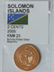 Solomon Islands - 2 Cents, 2005, Unc, KM# 25 - Salomonen