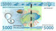IEOM : Nlle CALEDONIE, TAHITI ,WALLIS  Nouveaux  Billet De 5000 Francs - Französisch-Pazifik Gebiete (1992-...)