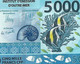 IEOM : Nlle CALEDONIE, TAHITI ,WALLIS  Nouveaux : Billet De 5000 Francs - Territoires Français Du Pacifique (1992-...)