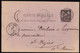 France CPA Précurseur Lyon Entier Postal N° 89 Sage Cad 06 Décembre 1878 Les Terreaux Dijon Bureau Passe 978 V.scans - Andere & Zonder Classificatie