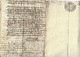 1738 NOBLESSE   SAVOIE SENAT COMMUNE   BLOYE LAMBERT DE ROCHETTE BARON DE SALLAGINE  CONTRE FRANCOISE DE REGARD - Historische Documenten