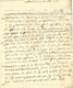 1773 BRETAGNE ANCIENS FIEFS DOMAINES LETTRE  BILLETTE DE BAILLY à  BURGAT CHEVALIER CHATEAU DE KERCADO Près AURAY - Historical Documents