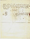 1773 BRETAGNE ANCIENS FIEFS DOMAINES LETTRE  BILLETTE DE BAILLY à  BURGAT CHEVALIER CHATEAU DE KERCADO Près AURAY - Historical Documents