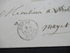 Niederlande 1875 König Willem III. Michel Nr.24 EF Nr.-Stempel 16 Und K2 Breda Nach Mayet Blauer K2 Pays Bas Erquelines - Cartas & Documentos