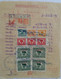 CHINE - CHINA - SUPERBE Document Avec 10 Timbres Fiscaux DE 43660 YUANS - 2 Photos Recto-verso - Covers & Documents