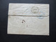 Schweiz 2.6.1840 4x Rote Stempel Basel / 2 / Ra2 LB4K Und K2 Suisse Belfort Brief über Hiningue Nach PARIS Mit Ank. Stp - ...-1845 Voorlopers