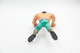 Vintage ACTION FIGURE : WRESTLER:  JAKE THE SNAKE - TITAN SPORTS INC 1990 - Original Titan Sports - Action Man