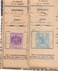 1863/66 Timbre Fiscal X 2 (20 C, 50 C) Sur Quittance. - Other & Unclassified