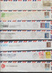 Delcampe - HONG KONG - Lot De 43 Entêtes De Lettres Avec Flammes Diverses - Voir Les 8 Scannes - Collections, Lots & Series