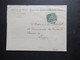 1897 Sage Brief / Umschlag Cabinet Du Maire Ville Des Sables D`Olonne (Vendee) An Les President Des Courses De Chevaux - 1877-1920: Semi-Moderne