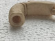 ANCIEN POMMEAU En OS TETE DE CHIEN Sculpté, DE CANNE OMBRELLE PARAPLUIE EPOQUE FIN 19ème SIECLE  Long 5 Cm Env - Sombrillas & Paraguas