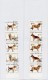 4 Carnets 2001 De 5 Timbres YT C 277 / C 280 Chiens De Race Berger Beagle Terrier/ Booklet Michel MH 94/97 (295/298) - Used Stamps