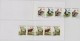 4 Carnets De 5 Timbres YT C 173/176 Perdrix Tétra Elan Cerf/ Booklet Michel MH 55/58 Wood Animals - Usados