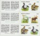 4 Carnets De 5 Timbres YT C 173/176 Perdrix Tétra Elan Cerf/ Booklet Michel MH 55/58 Wood Animals - Gebraucht