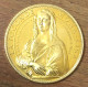 LA JOCONDE MONA LISA LÉONARD DE VINCI AB 2008 MÉDAILLE ARTHUS & MARQUE PAGE JETONS MEDALS TOKENS COINS - 2008