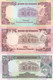 SUDAN 25 50 PT 1 5 10 20 50 100 POUNDS 1987 1991 P37 38 39 45 46 47 48 UNC SET 1 - Sudan